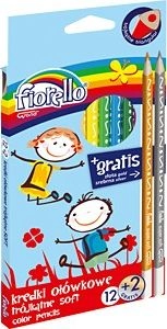 Fiorello Kredki ołówkowe 12 kolorów ^